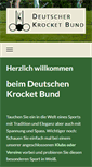 Mobile Screenshot of krocket.de